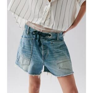 Free People Moxie Barrel Shorts NWT 29
